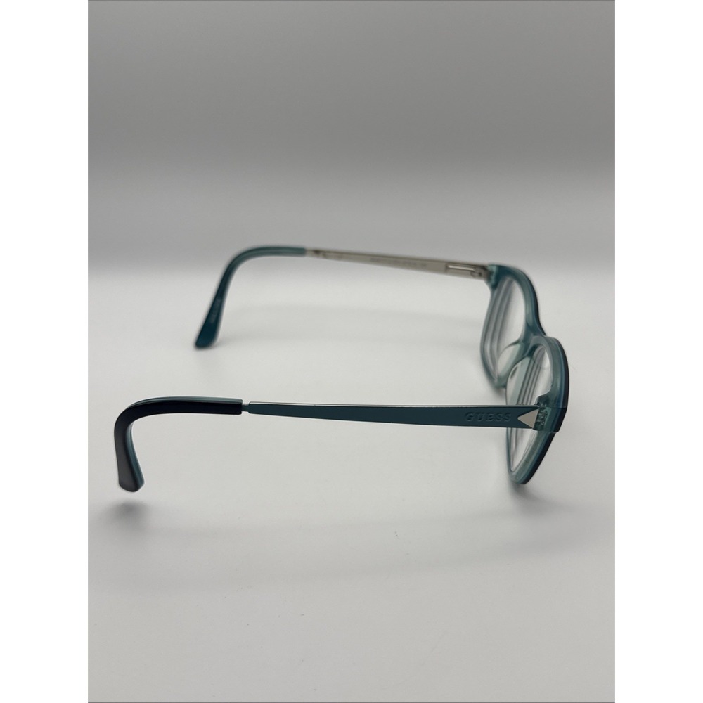 Guess GU9177-3 001 Eyeglass Frames Black Teal Women 47-15-135 Cat Eye Glasses - Picture 3 of 8